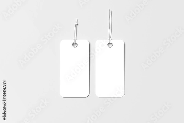 Obraz Label Tag Mockup