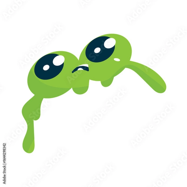 Obraz Isolated spooky halloween toad animal Vector