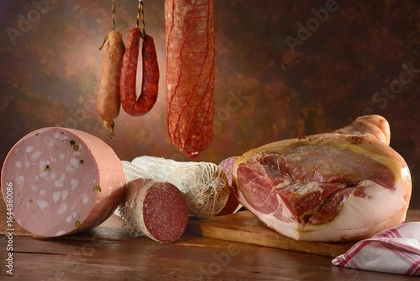 Obraz Charcuterie Table