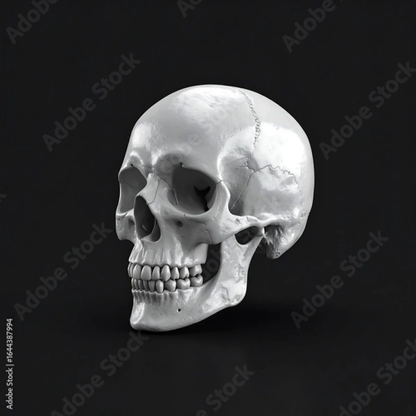 Obraz 3D model of a human skull