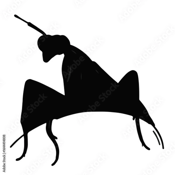 Obraz Praying Mantis Illustration