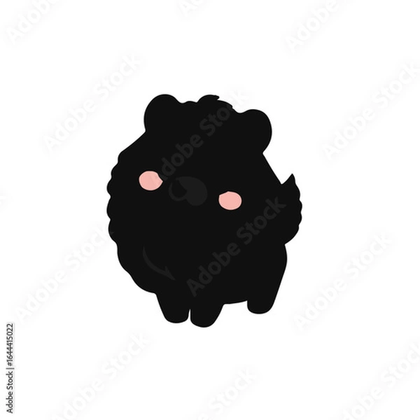 Obraz Black Poochon Animal