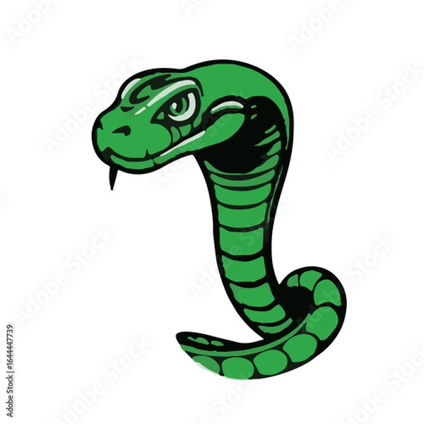 Obraz Western Green Mamba