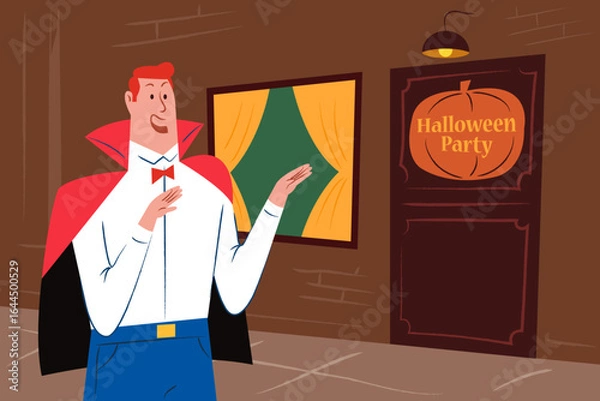 Fototapeta Coming Join Party