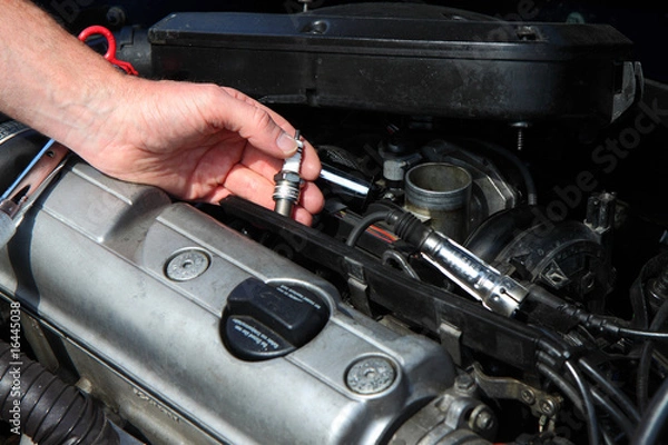 Fototapeta Autoreparatur