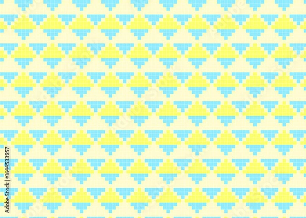 Fototapeta 和をイメージしたドット柄 タイル 背景