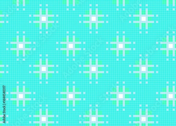 Obraz 和をイメージしたドット柄 タイル 背景