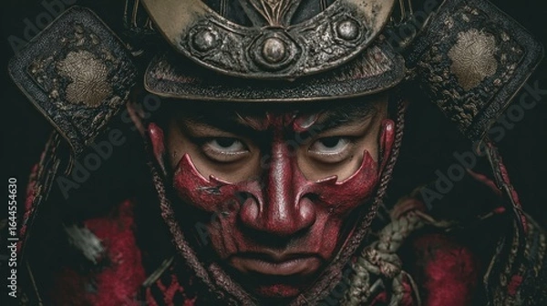 Fototapeta Close-up samurai warrior