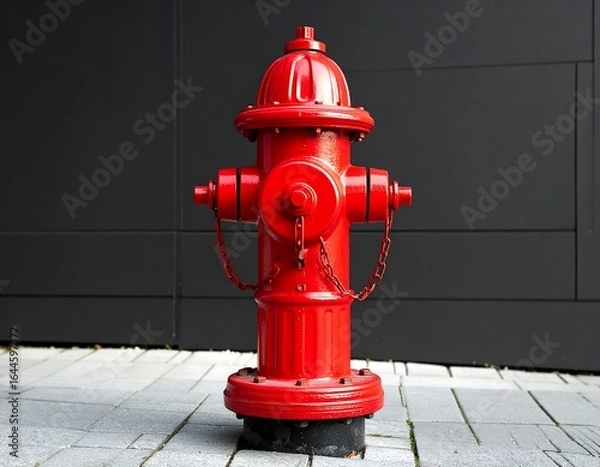 Obraz red fire hydrant