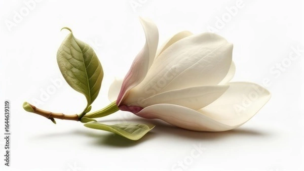 Fototapeta Elegant magnolia flower