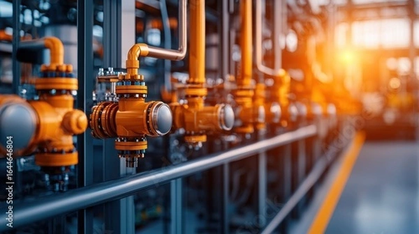 Obraz Smart factories elevating energy efficiency and sustainability