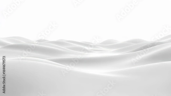 Fototapeta Abstract white landscape
