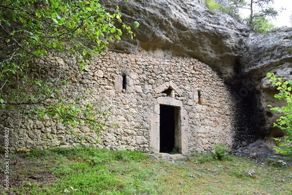 Fototapeta Causse Noir - baume bâtie de Malbouche