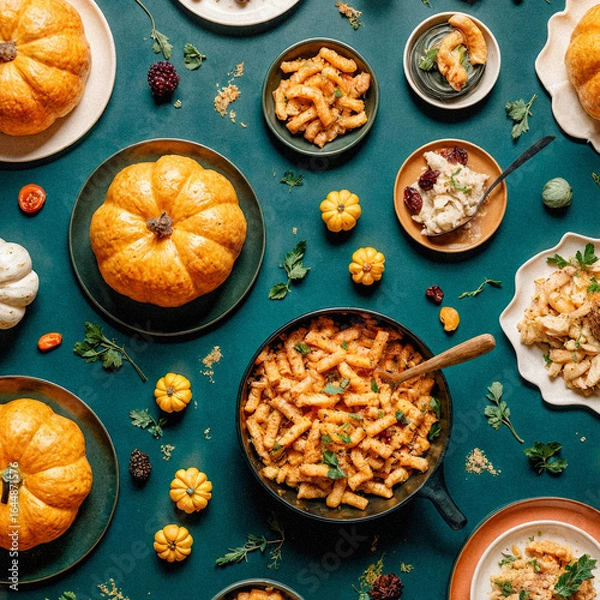 Fototapeta Festive-Autumn-Feast