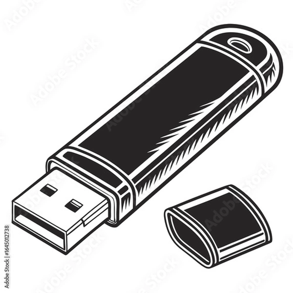 Obraz usb flash memory