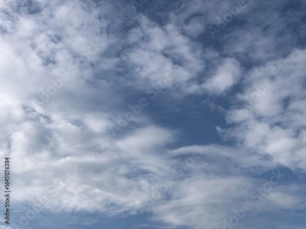 Fototapeta blue sky with clouds