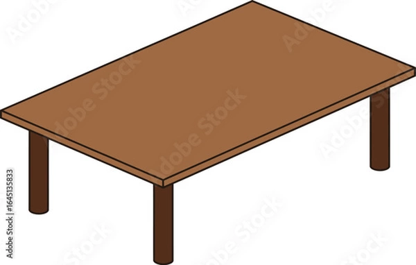 Obraz old wooden table