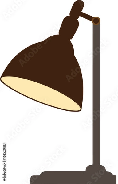 Obraz Desk Lamp Colorful Vector Illustration Design (Version: 04)