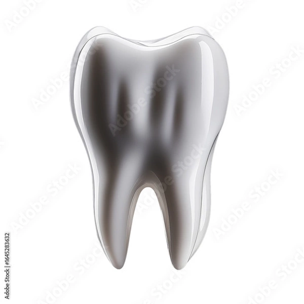 Obraz tooth isolated on white background