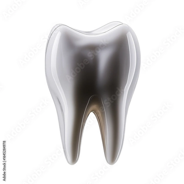 Obraz tooth isolated on white background