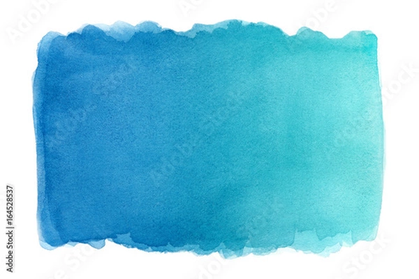 Fototapeta Abstract colorful hand draw water color background