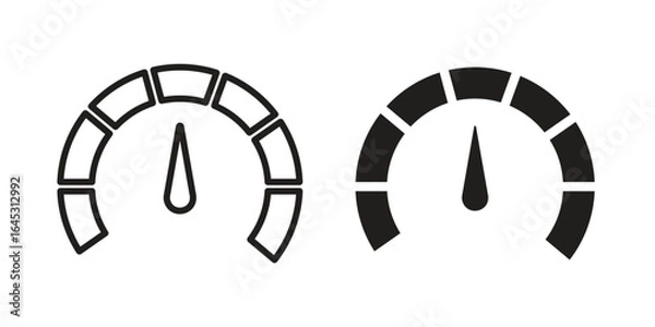 Obraz Tachometer icon