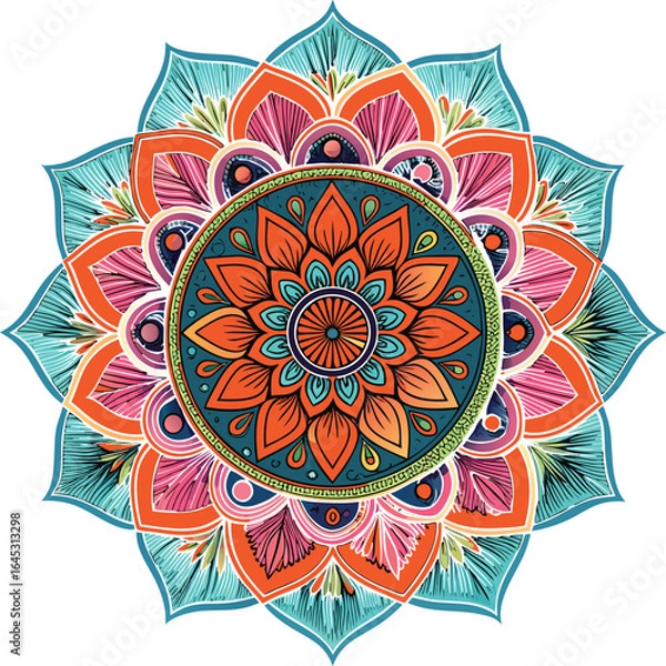 Obraz Decorative mandala design