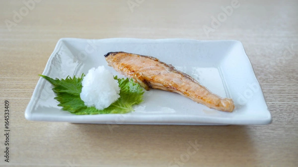 Obraz 鮭の塩焼き