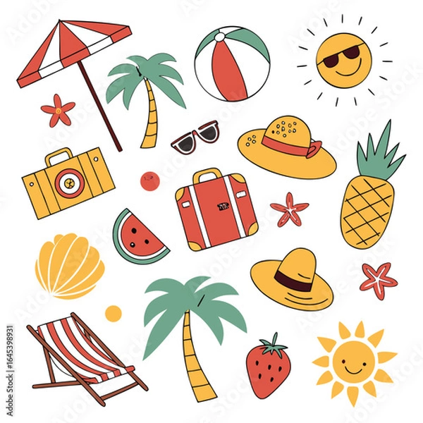 Fototapeta hammock skeleton funny art