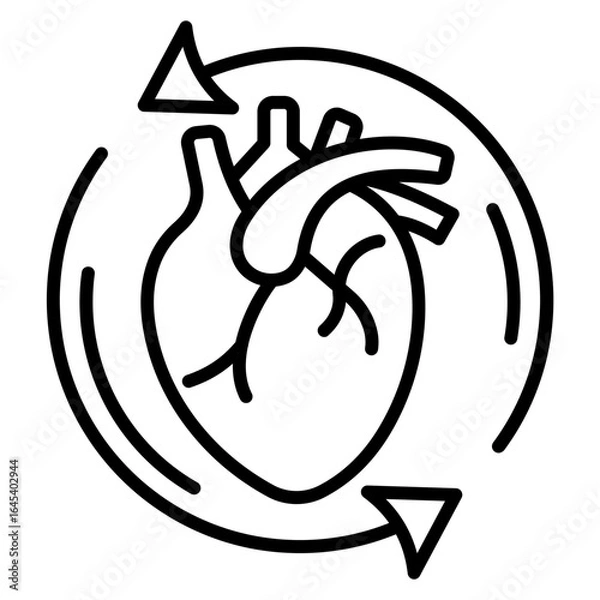 Obraz Heart Transplant Icon