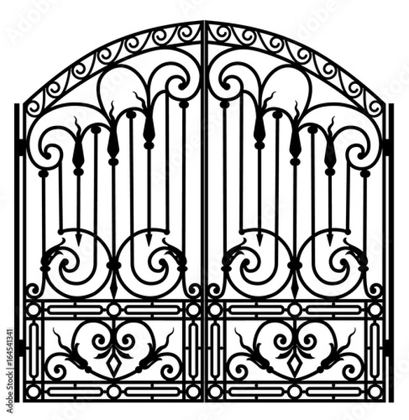 Obraz Forged iron gate
