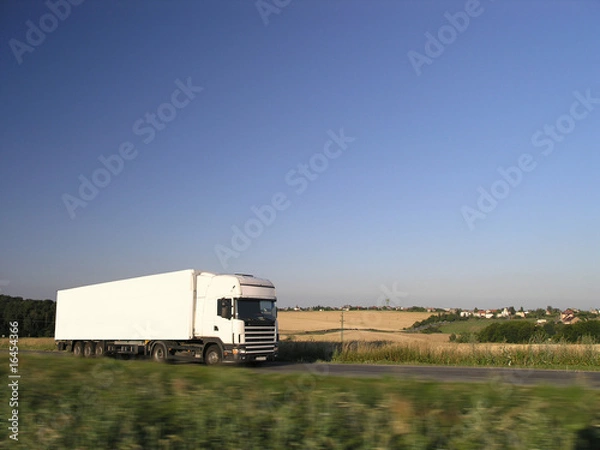 Fototapeta camion truck
