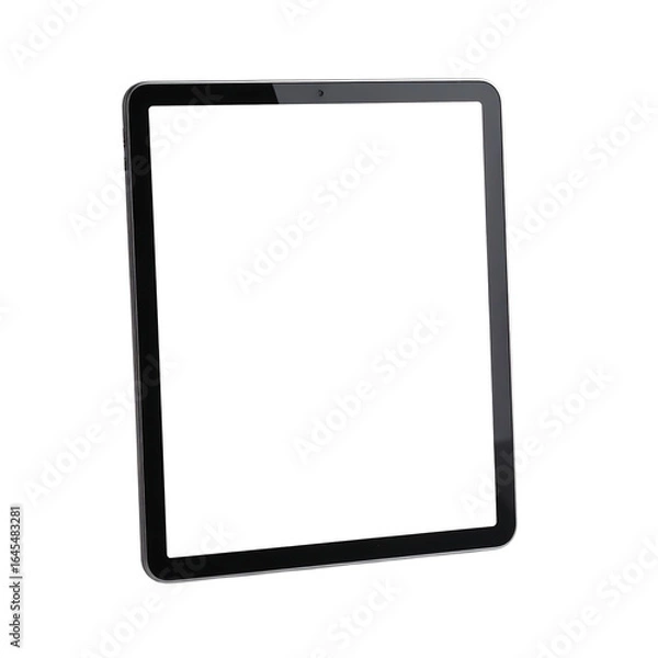 Obraz Modern tablet computer mockup isolated on transparent background