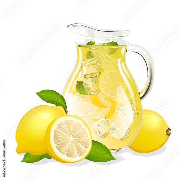Obraz dzbanek lemoniady