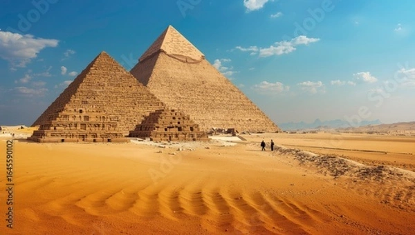 Obraz pyramids of giza