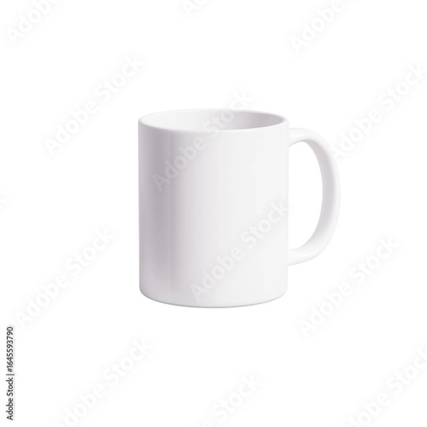 Obraz Realistic Ceramic Coffee Mug Mockup