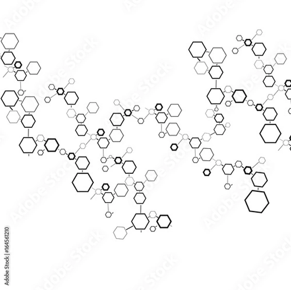 Obraz Abstract science and technology background