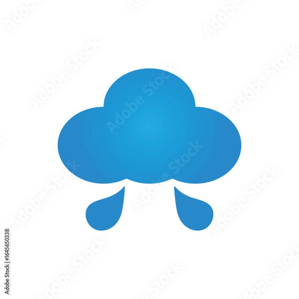 Obraz Cloud Logo Vector Icon Template Illustration
