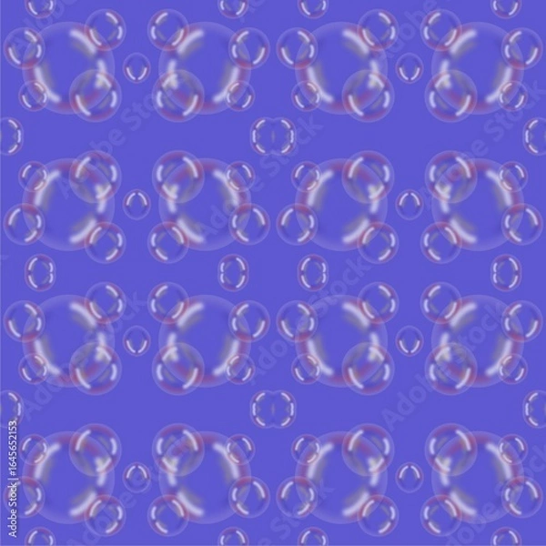 Fototapeta Bubble pattern