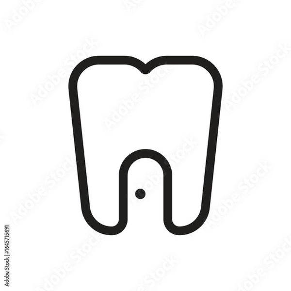 Obraz Tooth Logo Vector Icon Template Illustration
