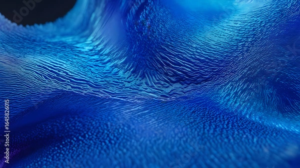 Obraz Abstract Blue Liquid Texture Background Image