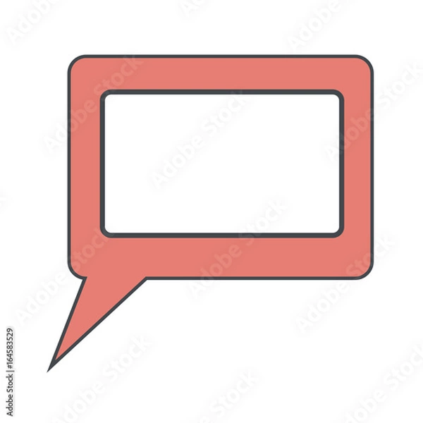 Obraz Chat bubble symbol