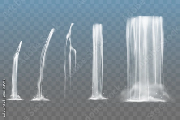 Obraz Zestaw wodospad