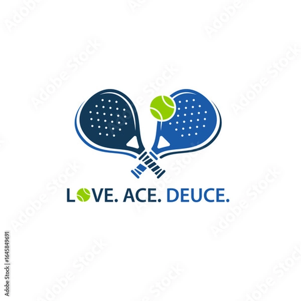 Obraz Paled  Tennis Logo Design