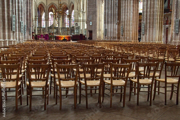 Obraz Chaises alignées