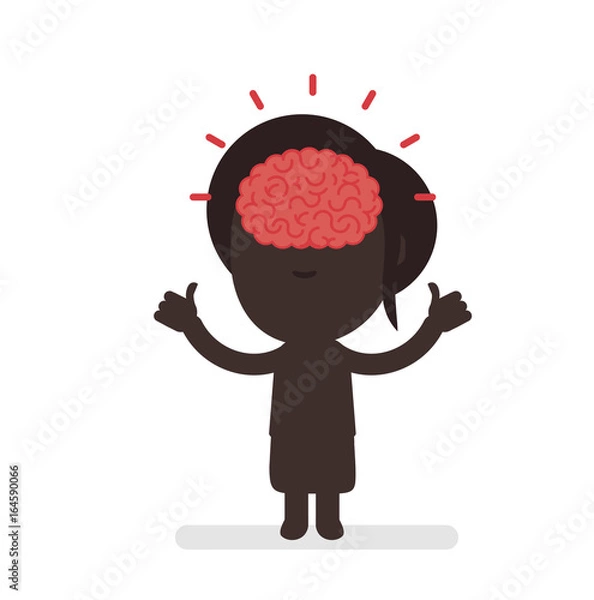 Obraz Human body anatomy vector illustration