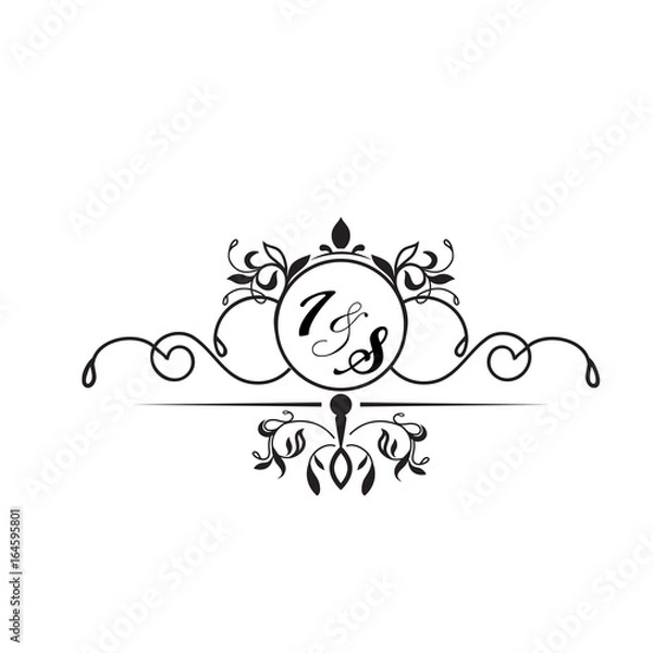 Obraz initial design i simple