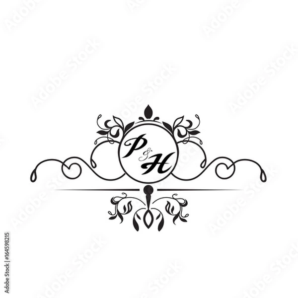 Obraz initial design p simple 