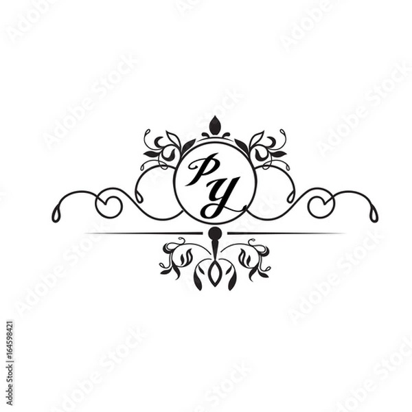 Obraz initial design p simple 