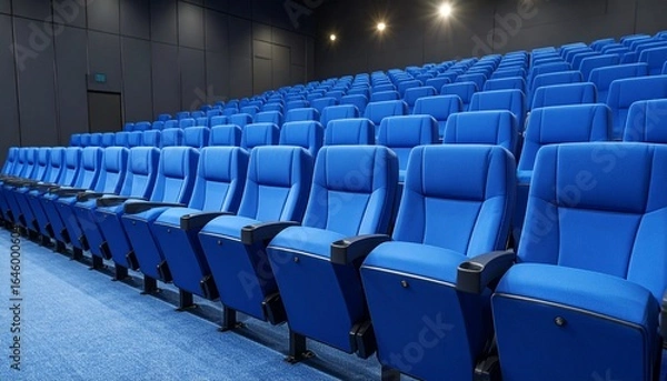 Obraz empty seats in a stadium